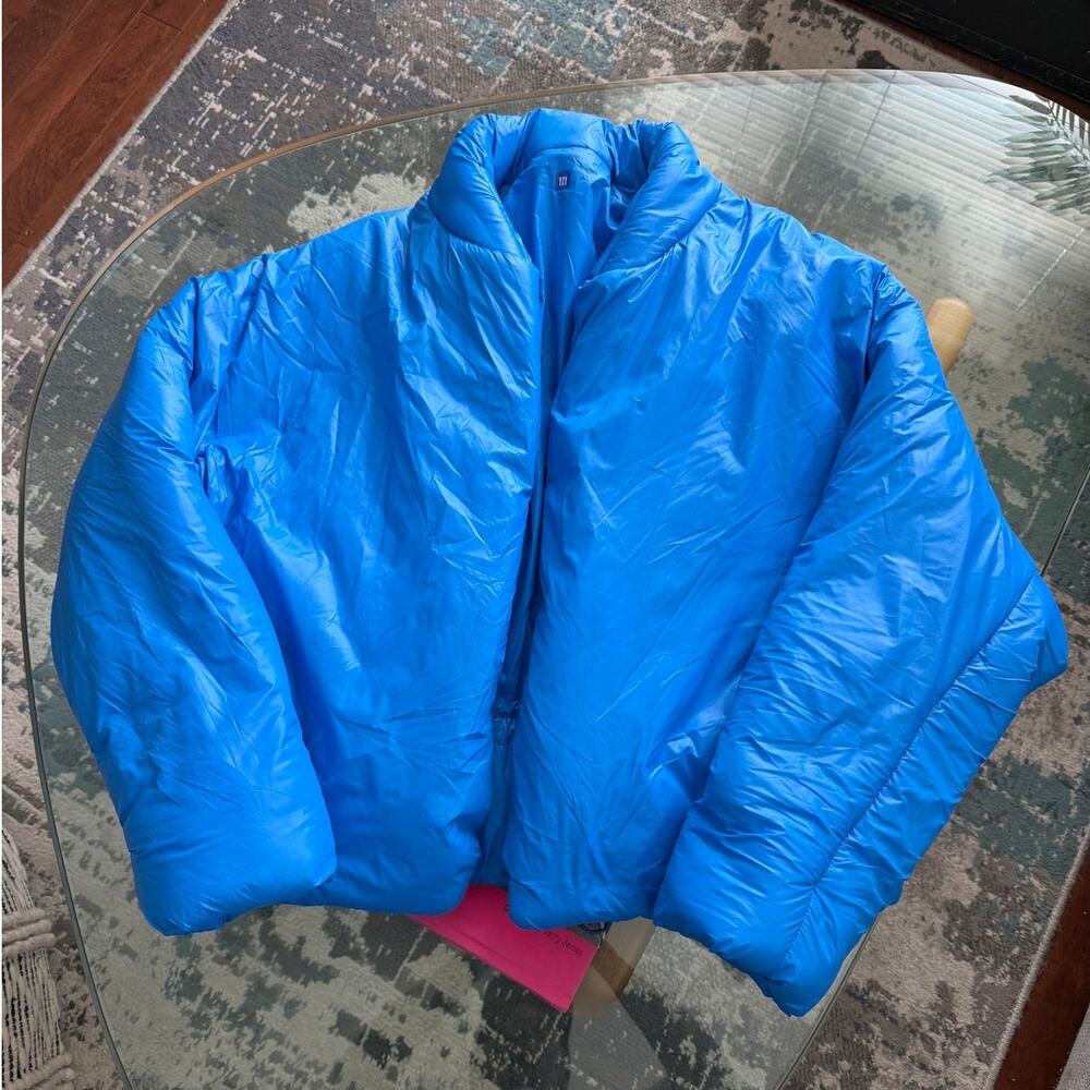 Yeezy x Gap Round Blue Puffer Jacket YZY